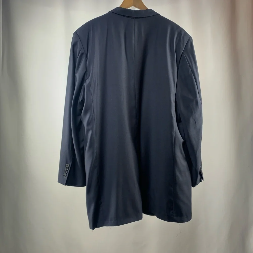 Hickey Freeman Loro Piana Tasmanian Super 130’s Blazer‎ in Blue Tailor Made